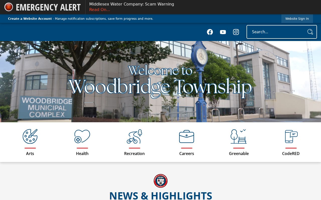 Woodbridge criminal records municipal building imagery